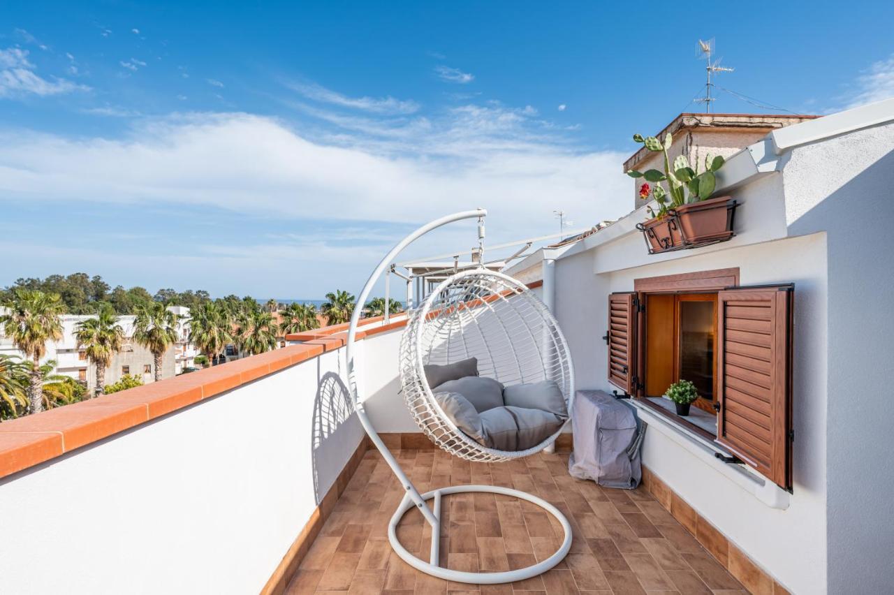 Appartamento Naxos Charming Penthouse With Swimming Pool X6 Giardini Naxos Esterno foto