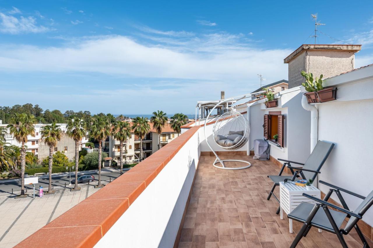 Appartamento Naxos Charming Penthouse With Swimming Pool X6 Giardini Naxos Esterno foto